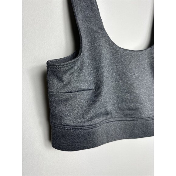 Jenni Women's Square-Neck Bralette Sports‎ Bra Gray - Picture 3 of 4